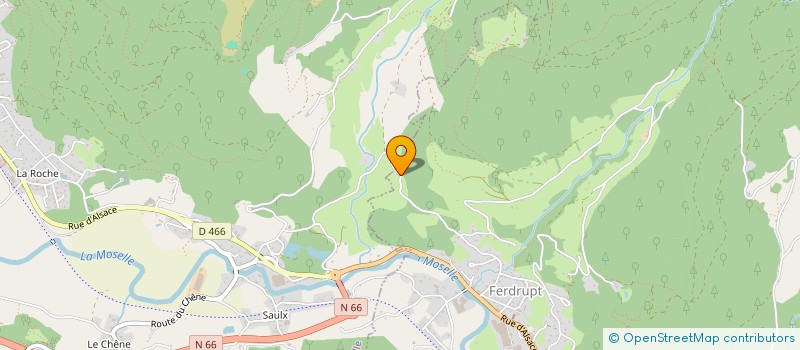 localisation de l'entreprise APTEA  FERDRUPT