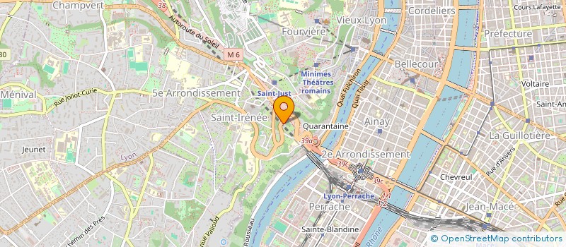 localisation de l'entreprise APTI-BOX  LYON 5EME