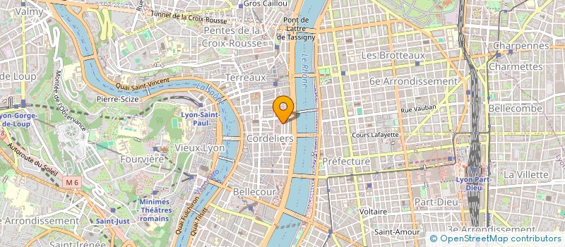 localisation de l'entreprise APTIMEN à LYON