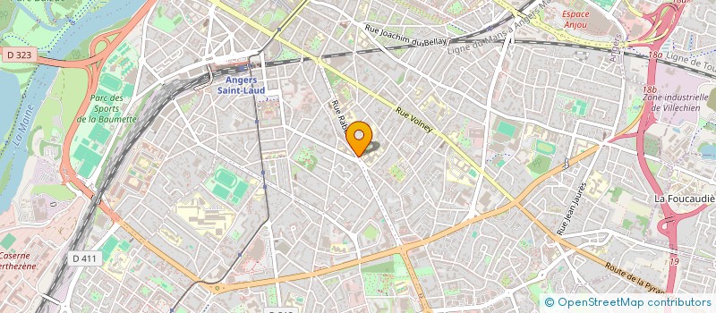 localisation de l'entreprise APTIMIZ à ANGERS