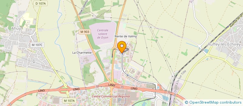 localisation de l'entreprise APTITECH à DIJON