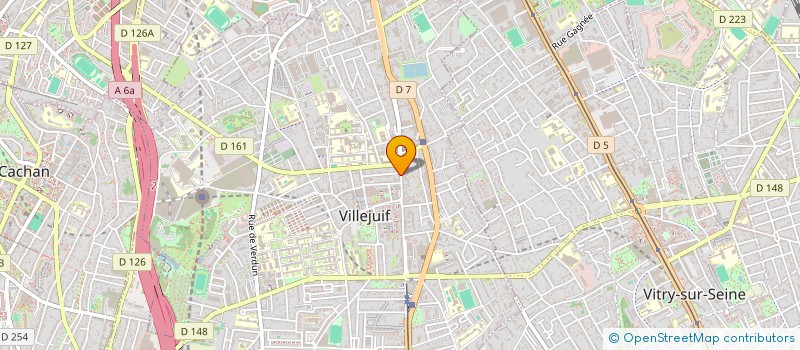 localisation de l'entreprise APTITUD à VILLEJUIF