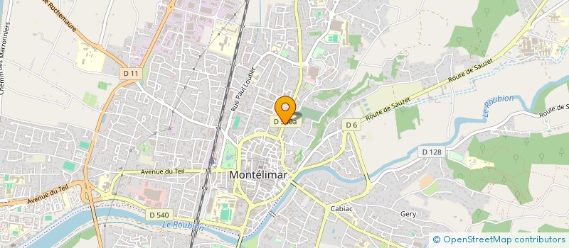 localisation de l'entreprise APTITUDE ET COMMUNICATION MONTELIMAR à MONTELIMAR