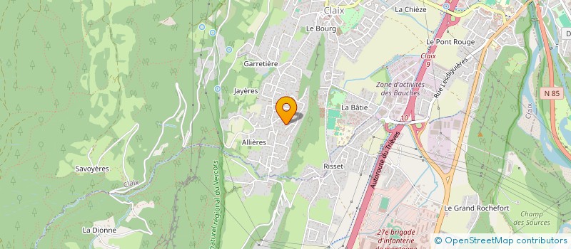 localisation de l'entreprise APTITUDE MO à GRENOBLE