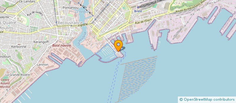 localisation de l'entreprise APTIUM à BREST