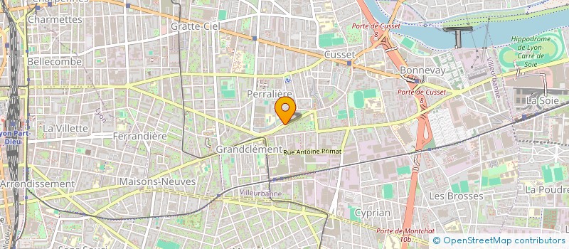 localisation de l'entreprise APTIV  VILLEURBANNE