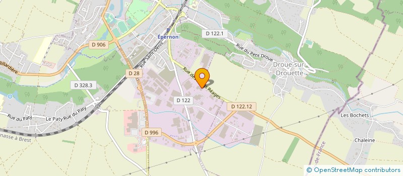 localisation de l'entreprise APTIV SERVICES 2 FRANCE SAS à EPERNON