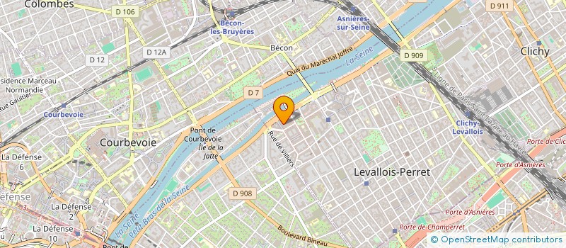 localisation de l'entreprise APTO à LEVALLOIS-PERRET