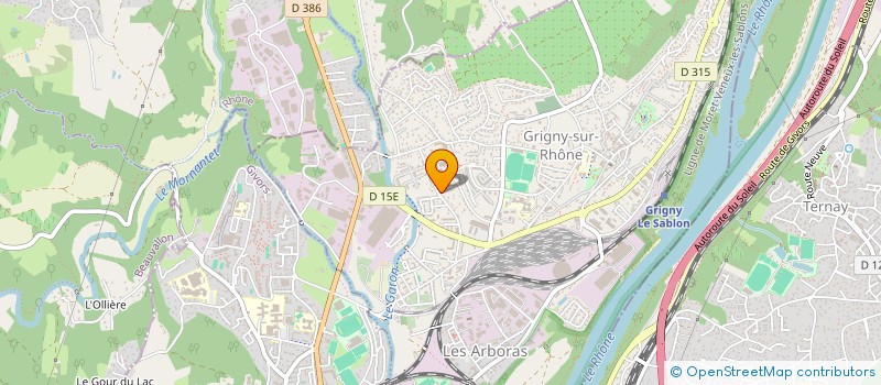 localisation de l'entreprise APTR TAXI à GRIGNY