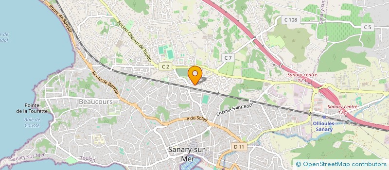 localisation de l'entreprise APTUS EX APTUSIMMO  SANARY SUR MER