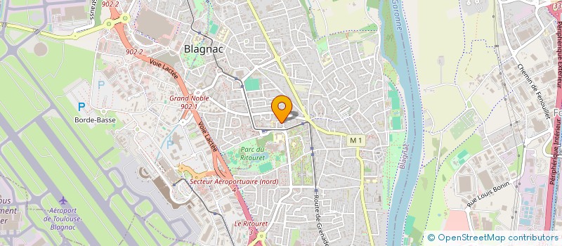 localisation de l'entreprise APTYCHUS  BLAGNAC