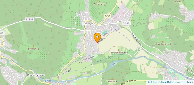 localisation de l'entreprise APUS APUS  BRSCH