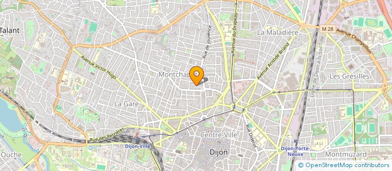 localisation de l'entreprise APUTIA  DIJON