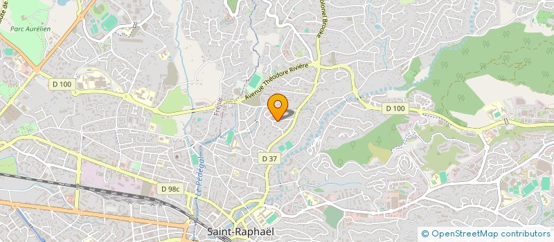 localisation de l'entreprise APV5 à SAINT-RAPHAEL