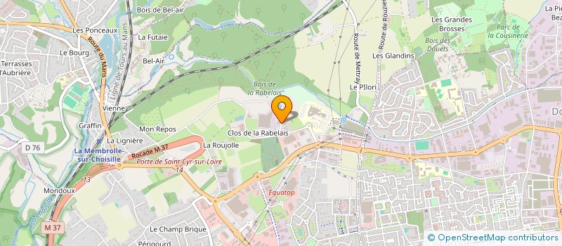 localisation de l'entreprise APVL INGENIERIE à SAINT-CYR-SUR-LOIRE