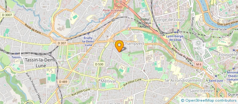 localisation de l'entreprise APW FRERES  LYON