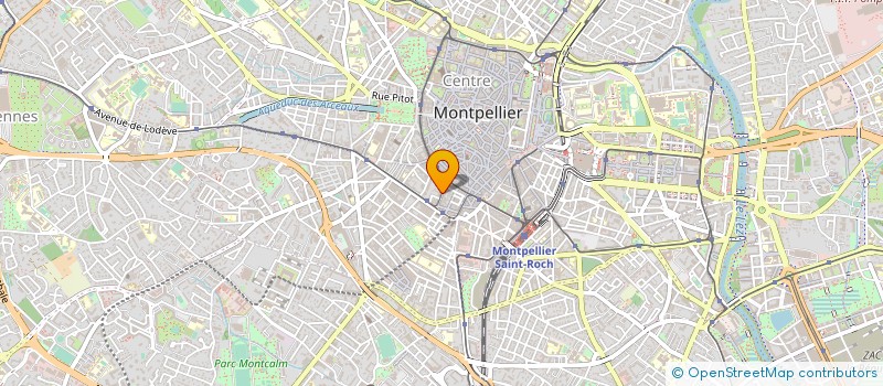 localisation de l'entreprise APY BURO à MONTPELLIER
