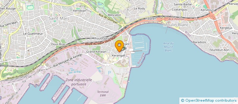 localisation de l'entreprise APY MAINTENANCE à BREST