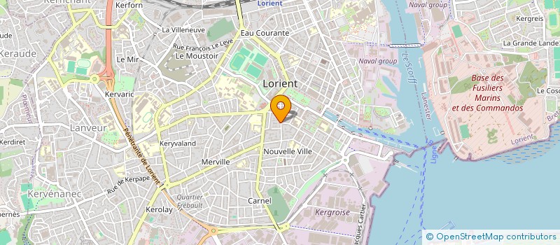 localisation de l'entreprise APYBIZ  LORIENT