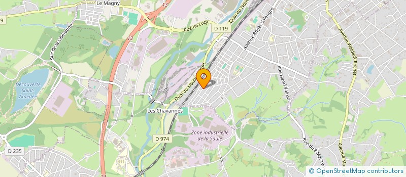 localisation de l'entreprise APYLIB à MONTCEAU-LES-MINES