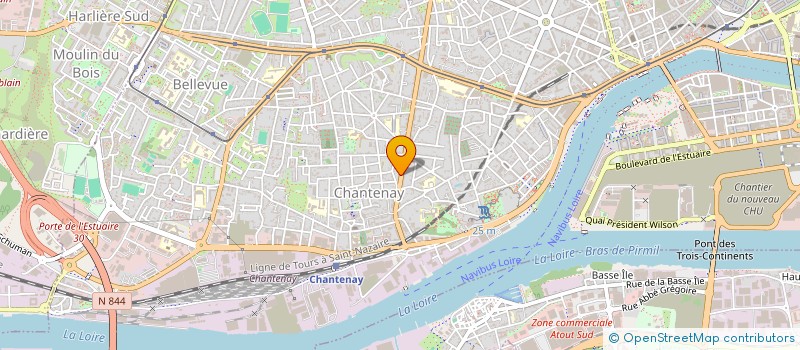localisation de l'entreprise APYLO à NANTES