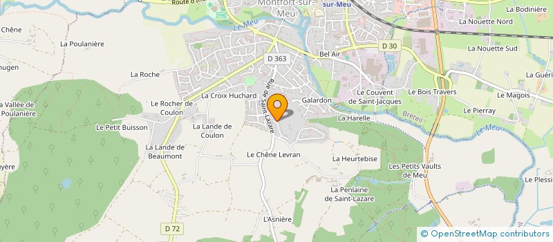 localisation de l'entreprise APYMI  MONTFORT-SUR-MEU