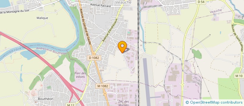 localisation de l'entreprise APYTONE  VEAUCHE