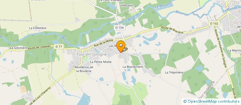 localisation de l'entreprise APYVIC  TOUR-EN-SOLOGNE