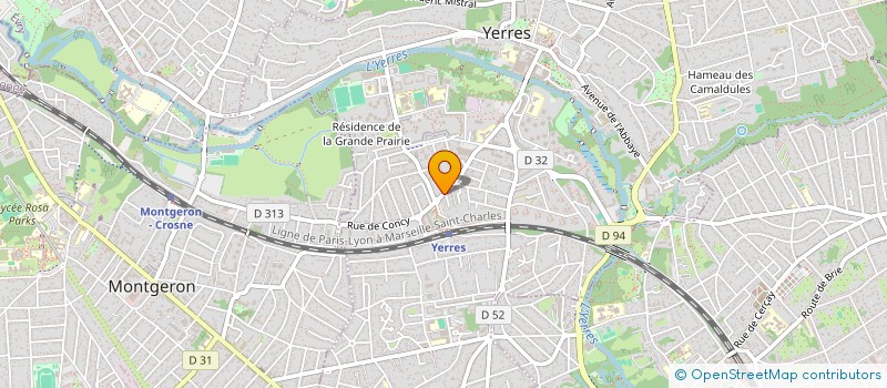 localisation de l'entreprise APZ  YERRES