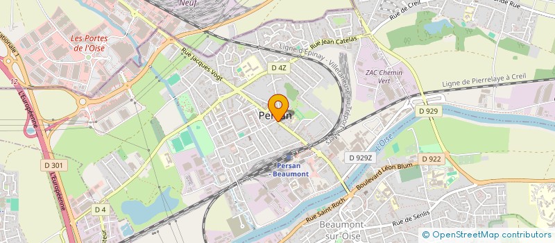 localisation de l'entreprise APZOS  PERSAN