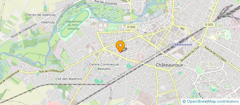 localisation de l'entreprise AQ DEOLS à CHATEAUROUX