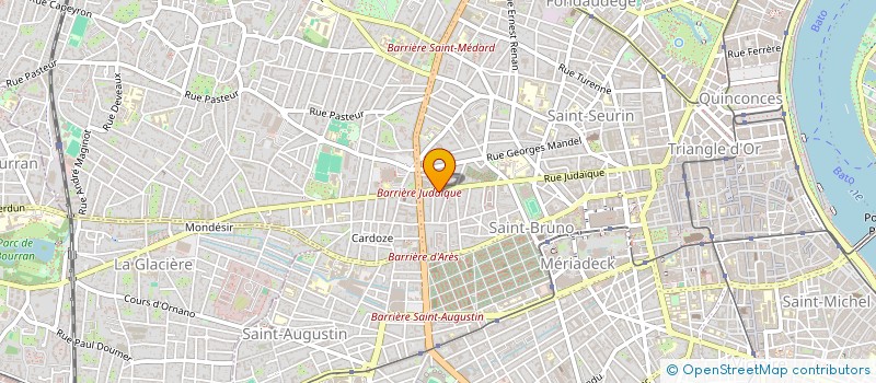 localisation de l'entreprise AQ ENTREPRISES  BORDEAUX