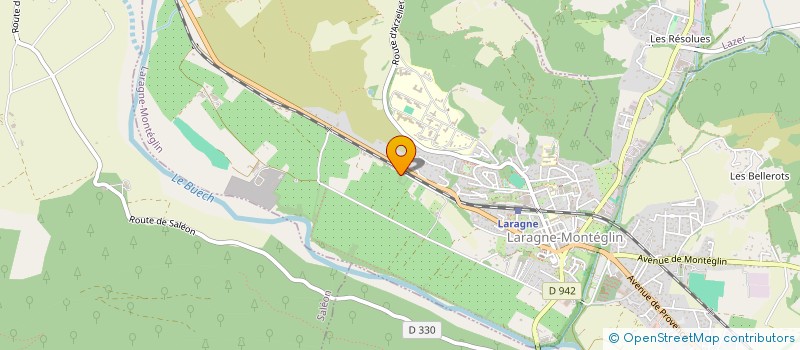 localisation de l'entreprise AQ ET AR  LE POET