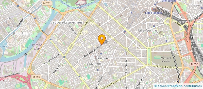 localisation de l'entreprise AQ INVEST  LILLE