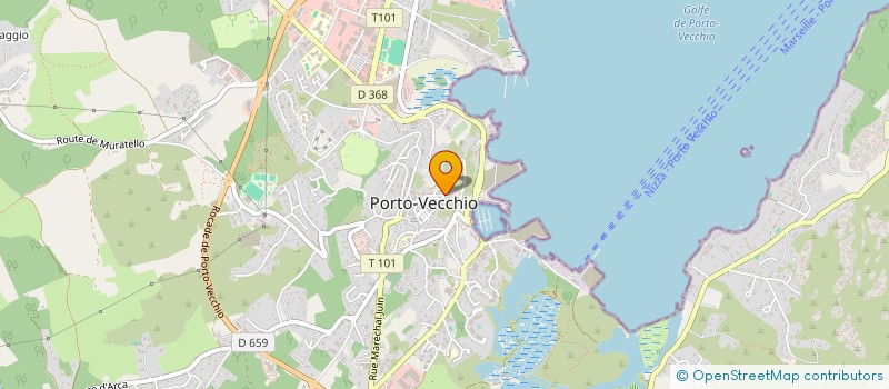 localisation de l'entreprise AQ INVESTISSEMENTS  PORTO-VECCHIO