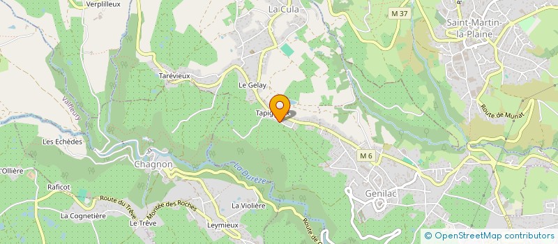 localisation de l'entreprise AQ2I  GENILAC