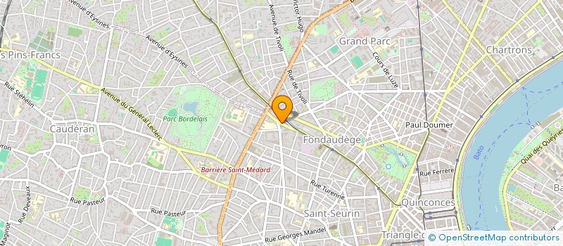 localisation de l'entreprise AQABA  BORDEAUX