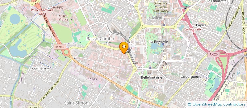 localisation de l'entreprise AQAT  TOULOUSE