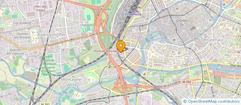localisation de l'entreprise AQGZ à STRASBOURG