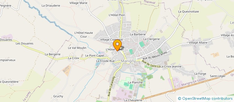 localisation de l'entreprise AQH IMMO  MARIGNY-LE-LOZON