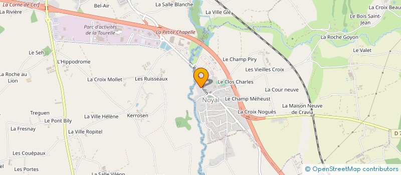 localisation de l'entreprise AQL IMMO  NOYAL