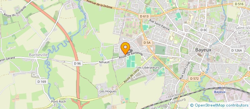 localisation de l'entreprise AQLG CONSULTING à BAYEUX