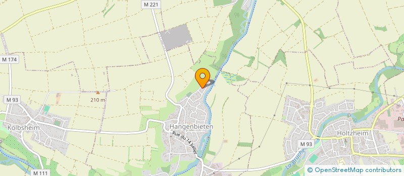 localisation de l'entreprise AQLIX  HANGENBIETEN