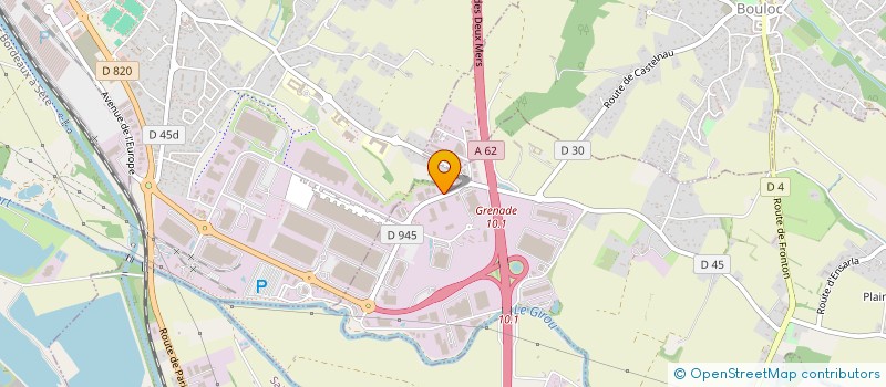localisation de l'entreprise AQMO - I.SS.A à VILLENEUVE-LES-BOULOC