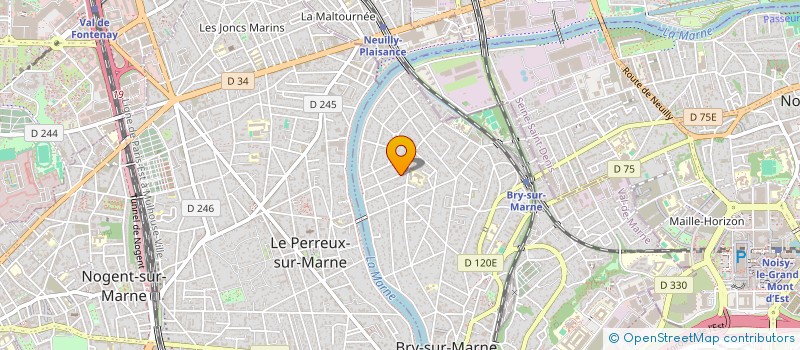 localisation de l'entreprise AQON PARTNERS  BRY-SUR-MARNE