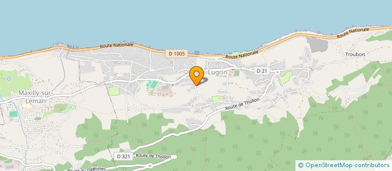 localisation de l'entreprise AQOOL  LUGRIN