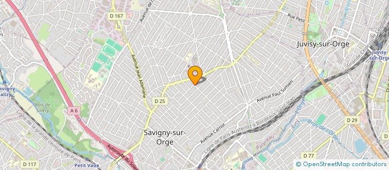 localisation de l'entreprise AQP  SAVIGNY-SUR-ORGE