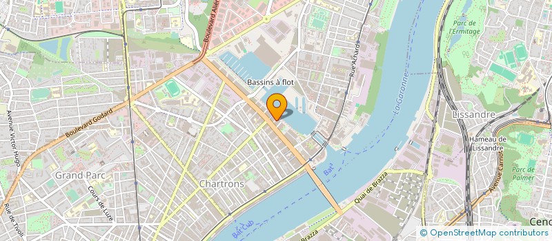 localisation de l'entreprise AQPRIM INVEST 3 à BORDEAUX