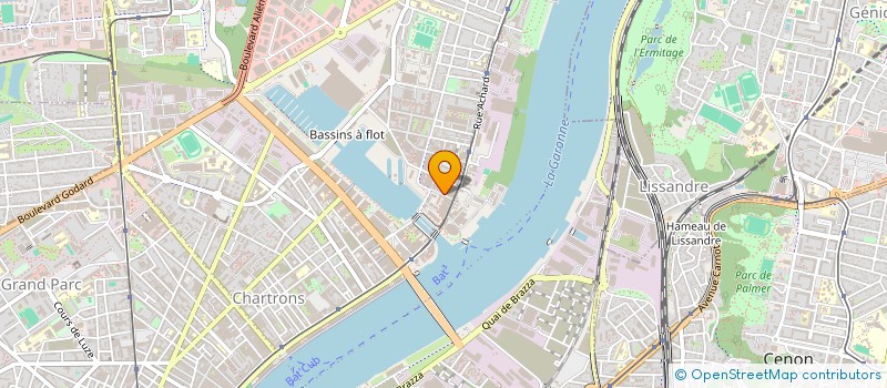 localisation de l'entreprise AQPRIM INVEST 5 à BORDEAUX
