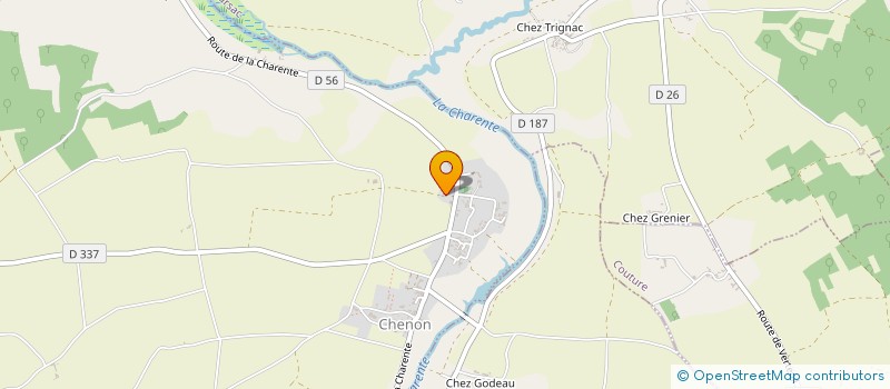 localisation de l'entreprise AQR SERVICES SARL à CHENON